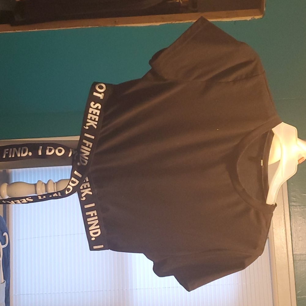 Black Crop Top